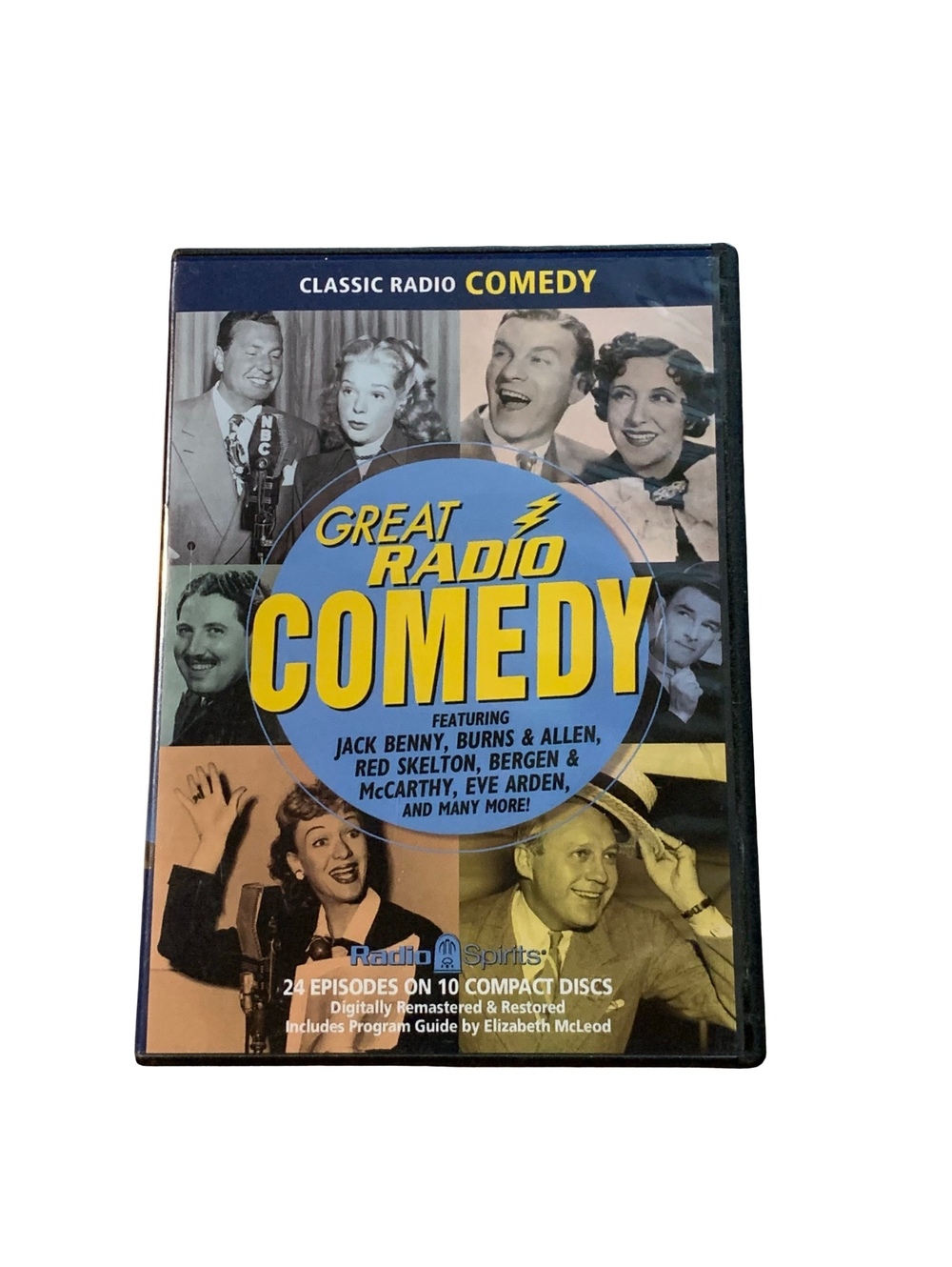 Radio Spirits Great Radio Comedy 10 CD Box Set 24 Episodes Remastered